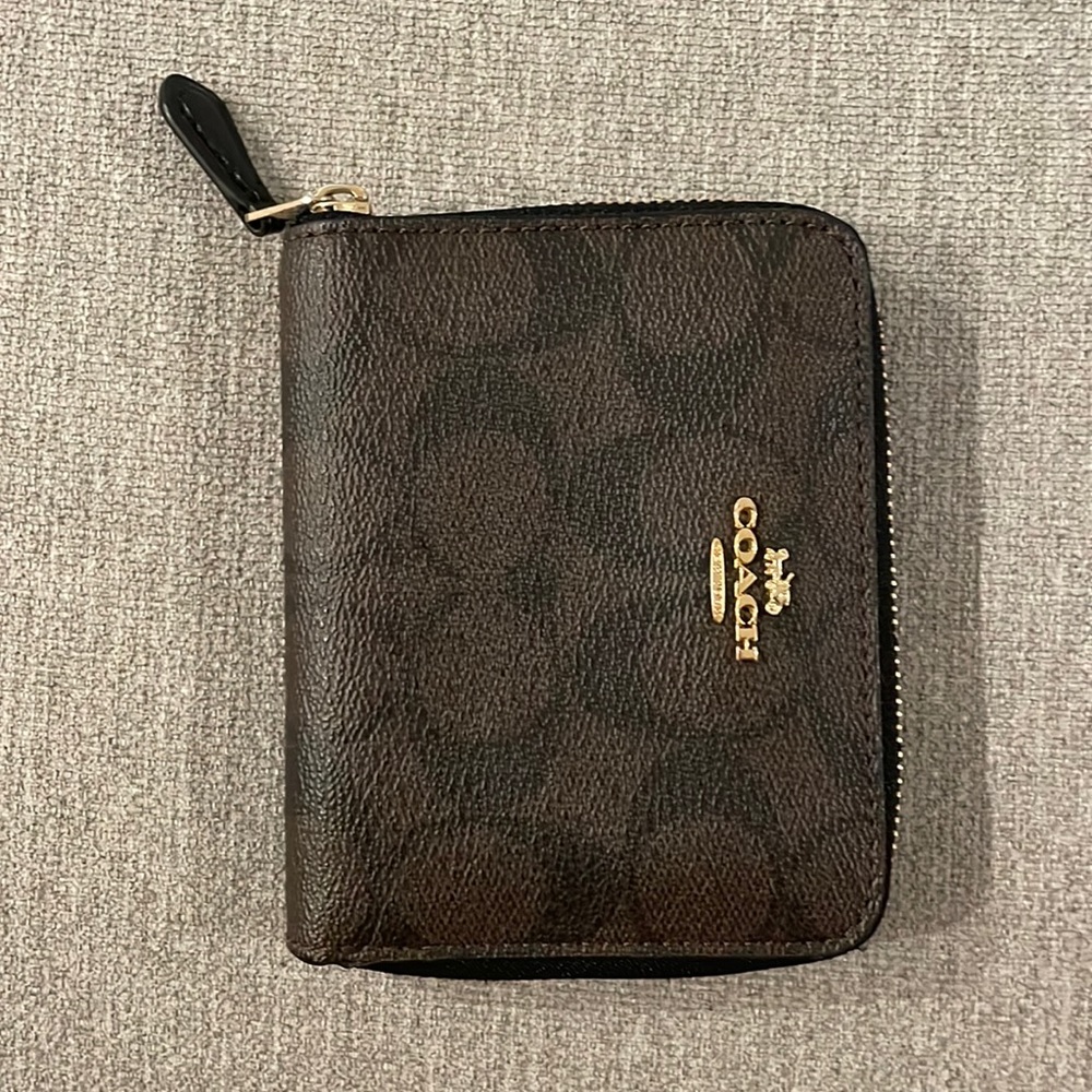 Coach small Zip Around Wallet